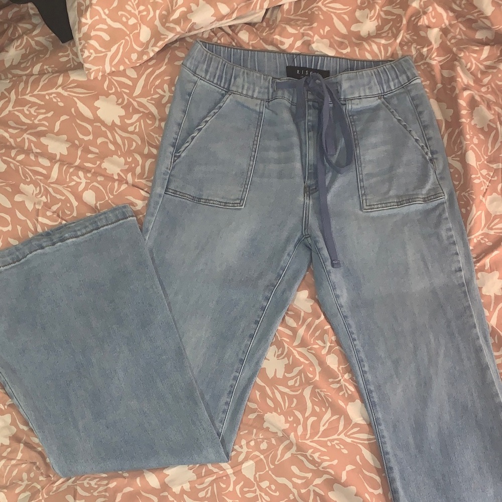 Women's Light Blue flare Jeans